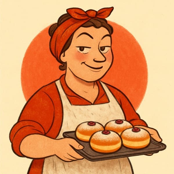 Konstanze Krapfen, the rival baker